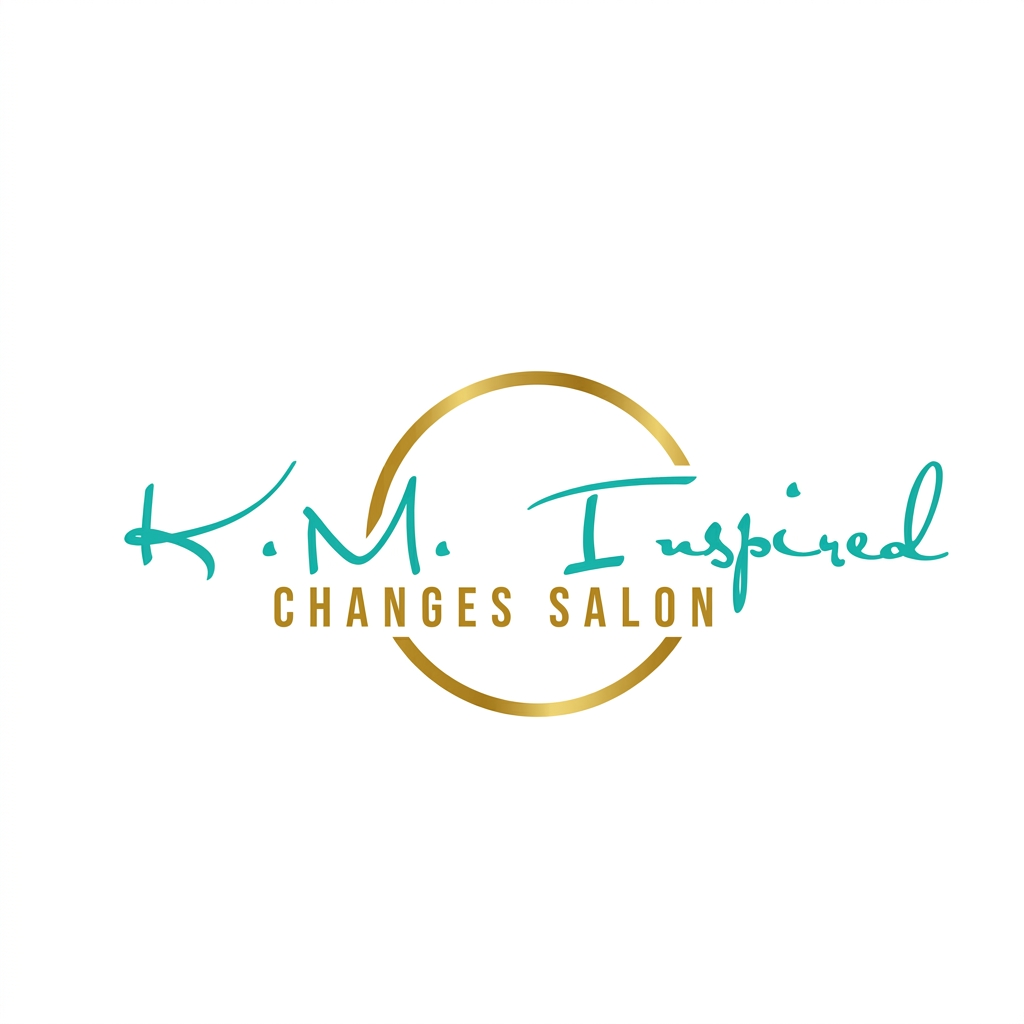 K.M. Inspired Changes Salon logo
